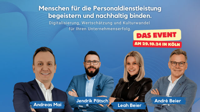 Menschen für die Personaldienstleistung begeistern